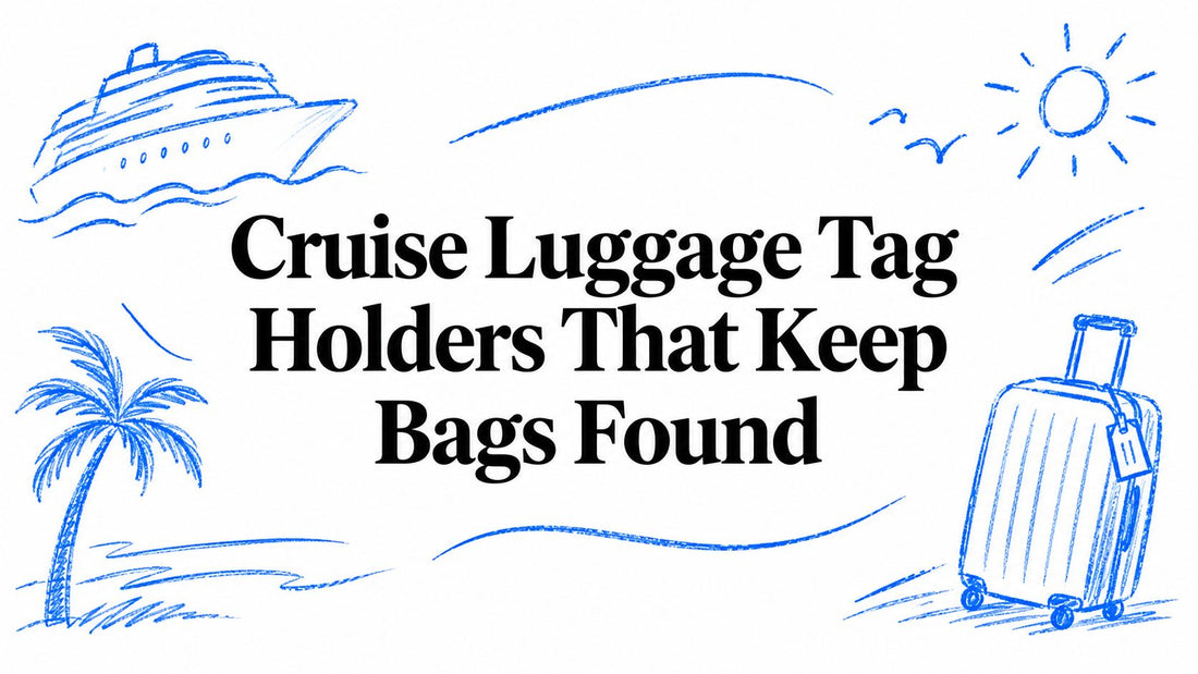 Cruise Luggage Tag Holders That Keep Bags Found