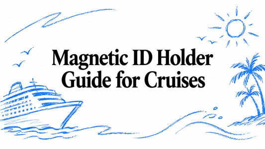Magnetic ID Holder Guide for Cruises
