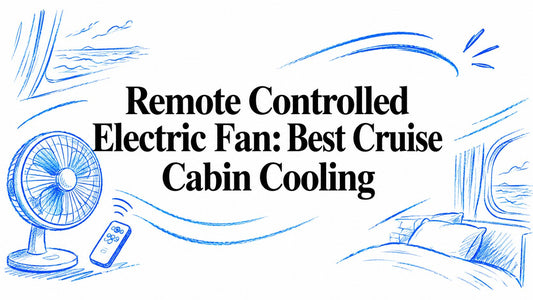 Remote Controlled Electric Fan: Best Cruise Cabin Cooling