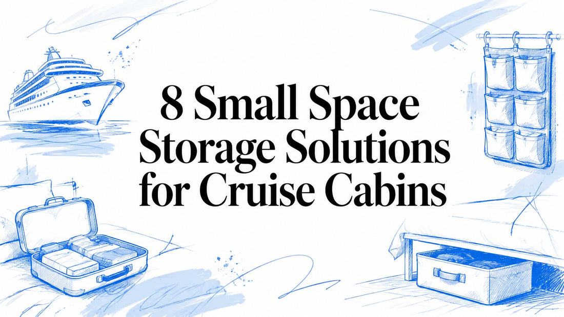 8 Small Space Storage Solutions for Cruise Cabins