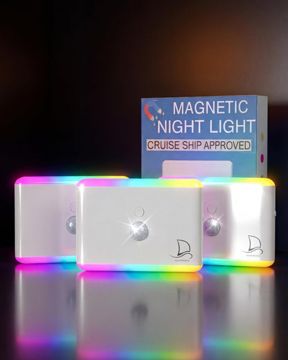 Magnetic Motion Sensor Night Light for Cruise - 3-Pack