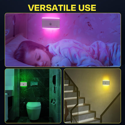 Magnetic Motion Sensor Night Light for Cruise - 3-Pack