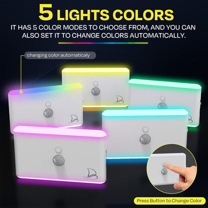 Magnetic Motion Sensor Night Light for Cruise - 3-Pack