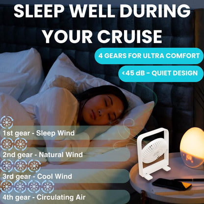 Magnetic Fan for Cruise Ship Cabin - Default Title