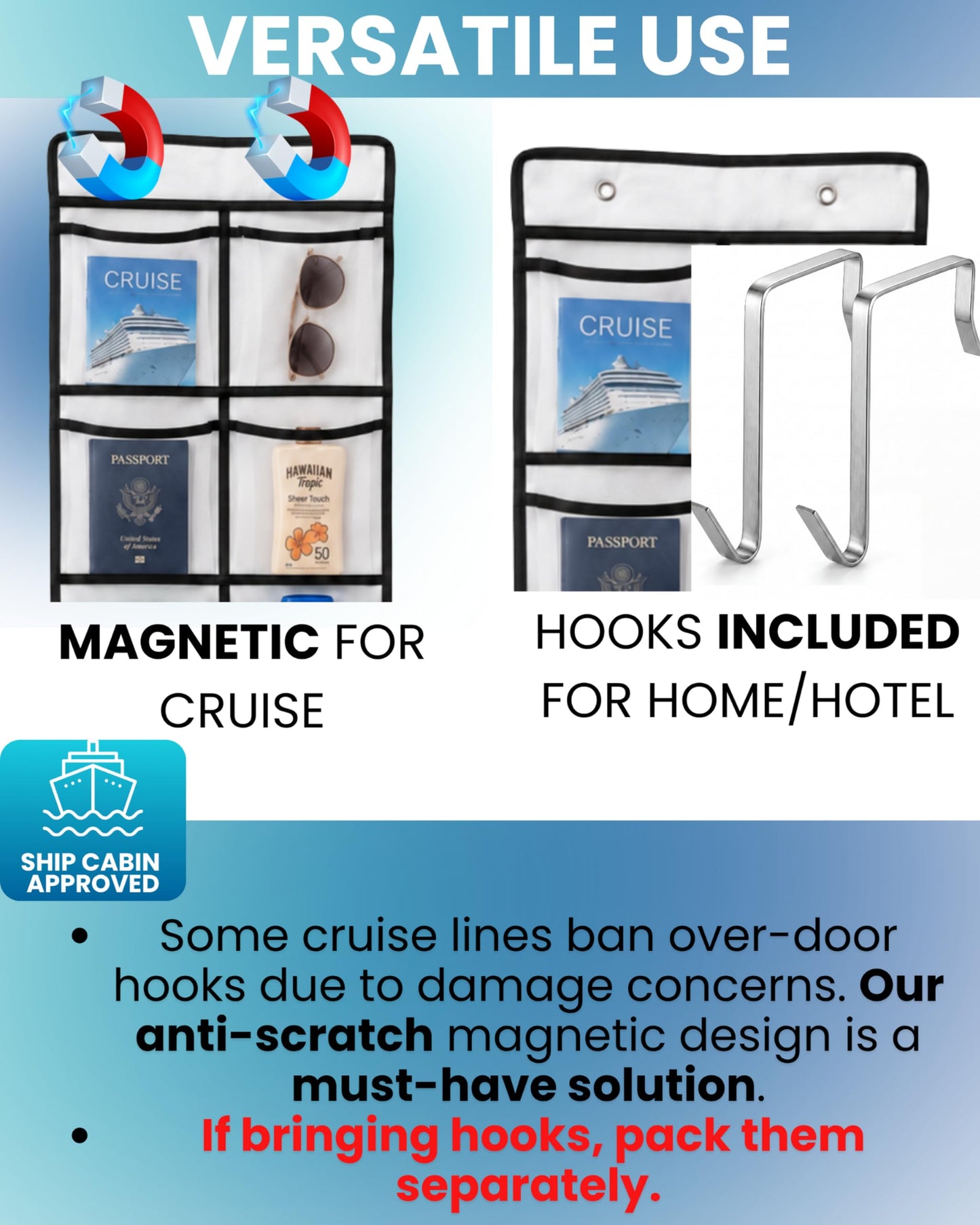 Magnetic Cruise Organizer 14 Pockets - Default Title