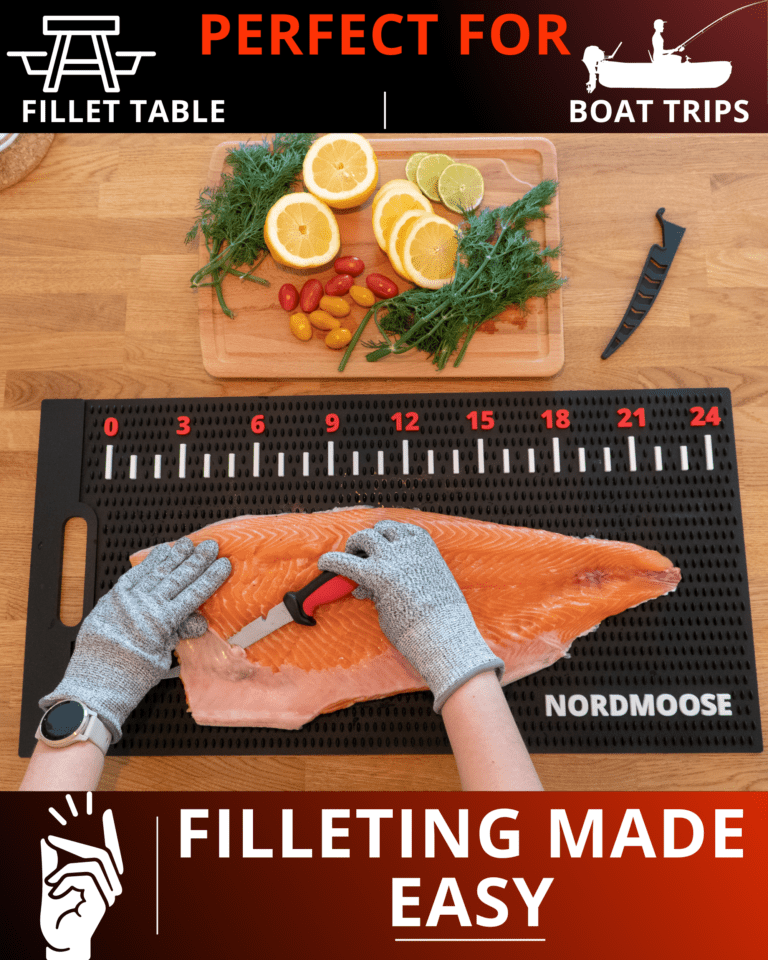 Nordmoose Fish Fillet Mat, Fish Cleaning Mat and Fillet Knife Set (5 of 6)